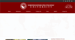 Desktop Screenshot of npu.edu